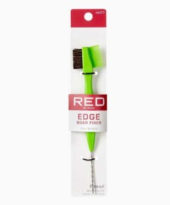 Red By Kiss Edge Boar Fixer Pintail Brush Comb HH77