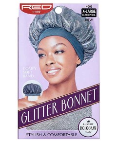 Glitter Bonnet HQ03 Black Pearl