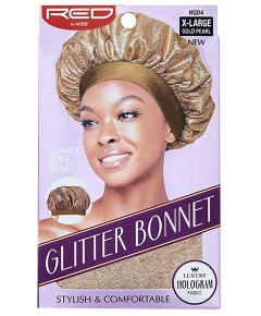 Glitter Bonnet HQ04 Gold Pearl