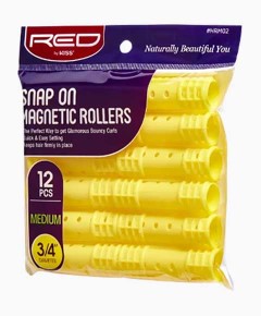 Red By Kiss Snap On Magnetic Rollers HRM02
