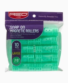Red By Kiss Snap On Magnetic Rollers HRM03