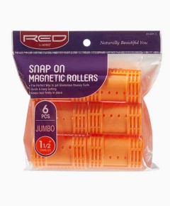 Red By Kiss Snap On Magnetic Rollers HRM05