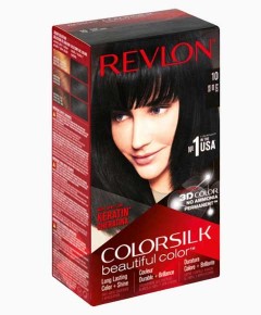 Colorsilk Beautiful Color Permanent Hair Color 10 Black