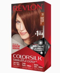 Colorsilk Beautiful Color Permanent Hair Color 31 Dark Auburn