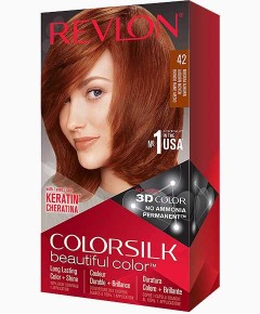 Colorsilk Beautiful Color Permanent Hair Color 42 Medium Auburn