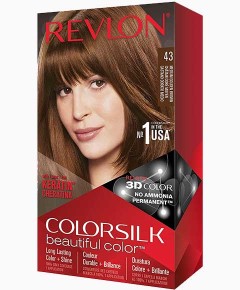 Colorsilk Beautiful Color Permanent Hair Color 43 Medium Golden Brown