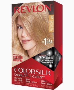 Colorsilk Beautiful Color Permanent Hair Color 70 Medium Ash Blonde