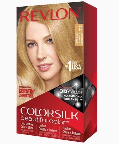 Colorsilk Beautiful Color Permanent Hair Color 74 Medium Blonde