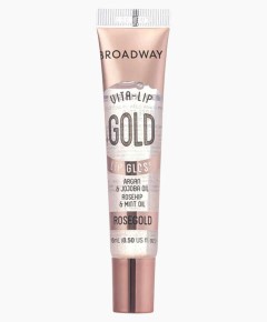Broadway Vita Lip Rose Gold Clear Lip Gloss BCLG10D1