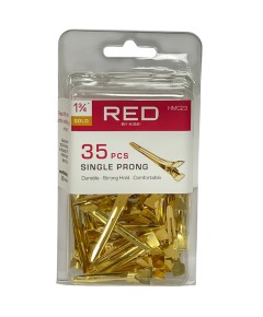 Red By Kiss Gold Single Prong Clips