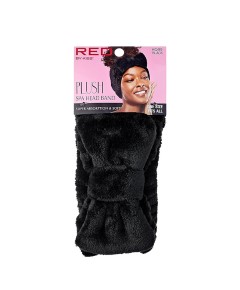 Red By Kiss Plush Spa Head Band HQ99 Black