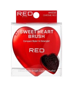 Red By Kiss Sweet Heart Brush HH232 Chrome Red