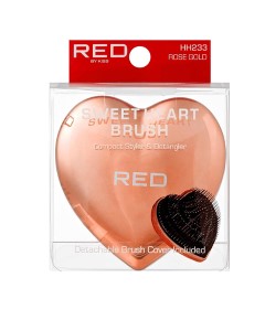Red By Kiss Sweet Heart Brush HH233 Rose Gold