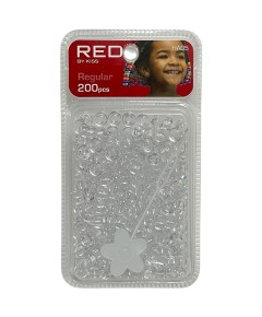 Red Kiss Regular Hair Beads HA05