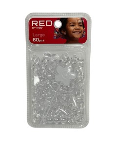 Red Kiss Regular Hair Beads HA21