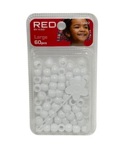 Red Kiss Regular Hair Beads HA22