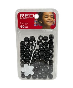 Red Kiss Regular Hair Beads HA23