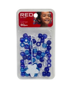 Red Kiss Regular Hair Beads HA25
