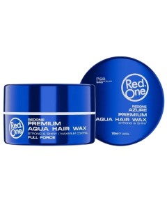 Red One Azure Blue Premium Aqua Hair Wax