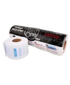 Red One Barber Neck Strip White