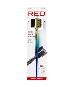 Red By Kiss Brush 4In1 360 Edge Brush With Rat Tail HH101