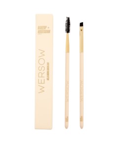Wersow Make Up Obsession Hello Brows Brush Duo
