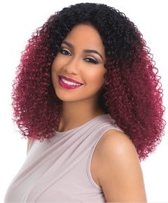 Empress Syn Kinky Curl Custom Lace Front Edge Wig