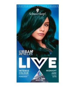 Live Urban Metallics Intense Permanent Colour U75 Midnight Jade