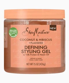 Coconut And Hibiscus Plus Flaxseed Defining Styling Gel