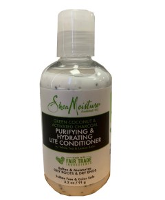 Green Coconut And Activated Charcoal Purifying And Hydrating Lite Conditioner