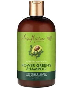 Power Greens Shampoo With Moringa And Avocado