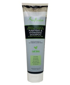 Green Coconut And Activated Charcoal Purifying And Hydrating Shampoo