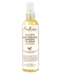 100 Percent Virgin Coconut Oil Daily Hydration Finishing Oil Serum