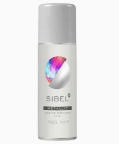 Sibel Metallic Silver Hair Colour Spray