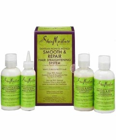 shea moisture straightening system