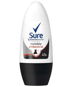Motionsense Invisible Antibacterial 48H Deodorant Roll On