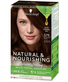 Natural And Nourishing Permanent Multi Tonal Colour 576 Natural Red Brown