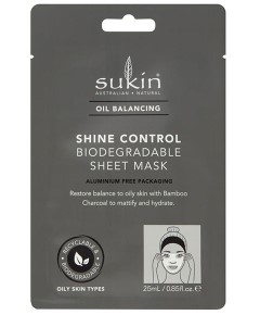 Oil Balancing Shine Control Biodegradable Sheet Mask