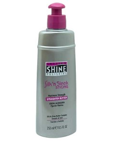 Smooth N Shine Silk N Sleek Styling Maximum Strength Straighten Butter