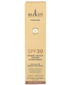 Suncare Sheer Touch Tinted Sunscreen SPF30 Light Medium