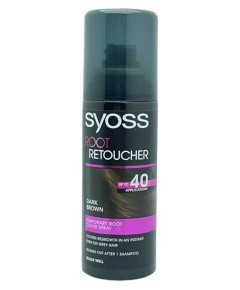 Syoss Root Retoucher Temporary Root Cover Spray Dark Brown