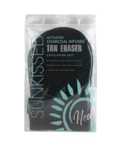 Sunkissed Activated Charcoal Infused Tan Eraser Exfoliating Mitt