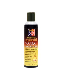 Salon Pro 30 Sec Moroccan Argan Oil Weave Wonder Wrap Black