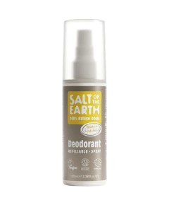 Natural Deodorant Spray Amber And Sandalwood