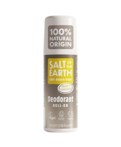 Natural Deodorant Roll On Amber And Sandalwood