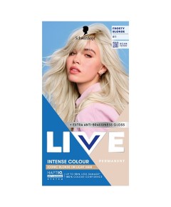 Live Intense Colour Iconic Blonde On Light Hair Permanent Hair Dye