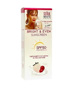 Bright And Even Sunscreen SPF50