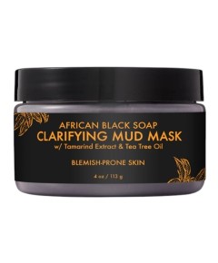African Black Soap Clarifying Mud Mask