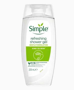 Simple Kind To Skin Refreshing Shower Gel With Cucumber Extract