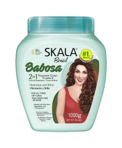 Skala Brasil Babosa 2 In 1 Leave In Treatment Cream